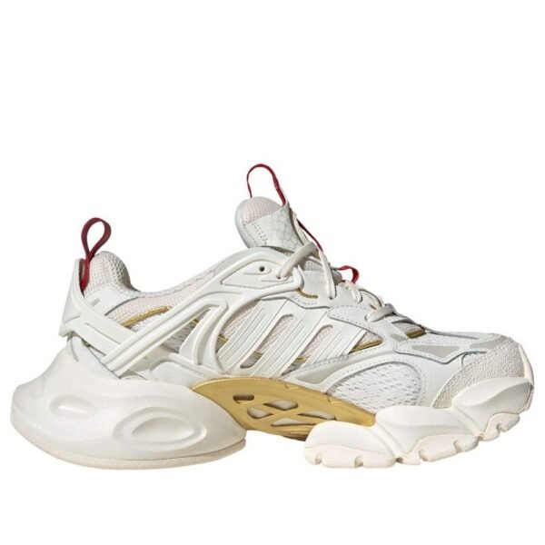 adidas XLG Runner Deluxe Off White Gold Metallic Red