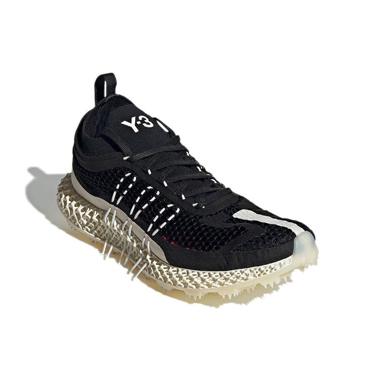 adidas Y-3 Runner 4D Core Black White 5 adidas Y-3 Runner 4D Core Black White