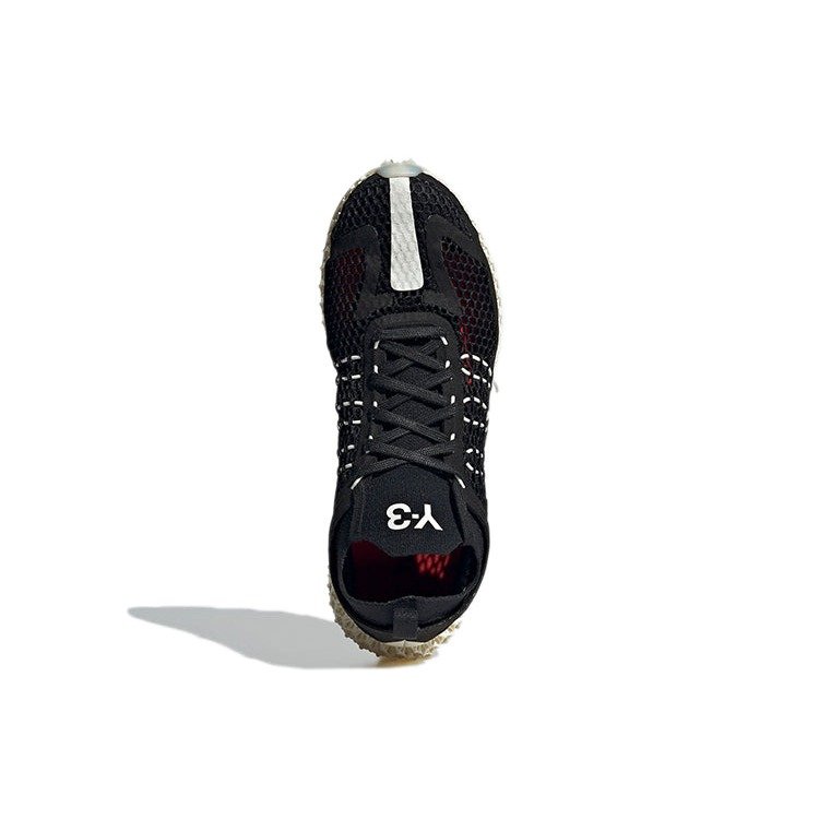 adidas Y-3 Runner 4D Core Black White 7 adidas Y-3 Runner 4D Core Black White
