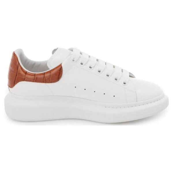 Alexander McQueen Oversized White Cedar Croc
