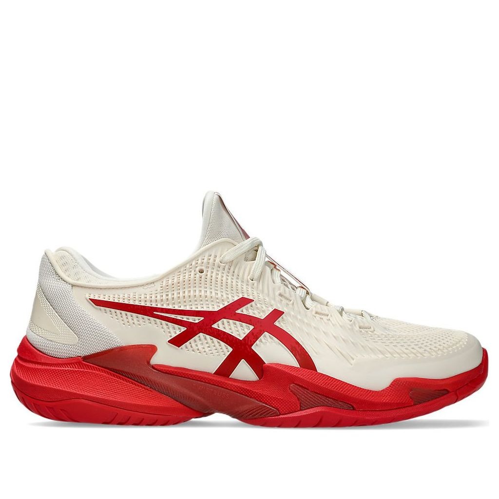 ASICS Court FF 3 Novak Cream Classic Red 4 ASICS Court FF 3 Novak Cream Classic Red