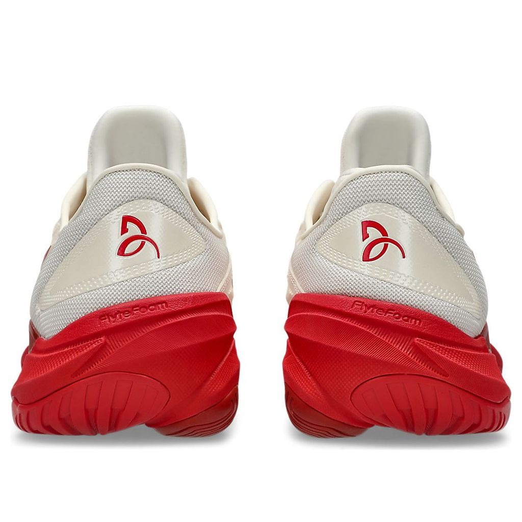 ASICS Court FF 3 Novak Cream Classic Red 6 ASICS Court FF 3 Novak Cream Classic Red