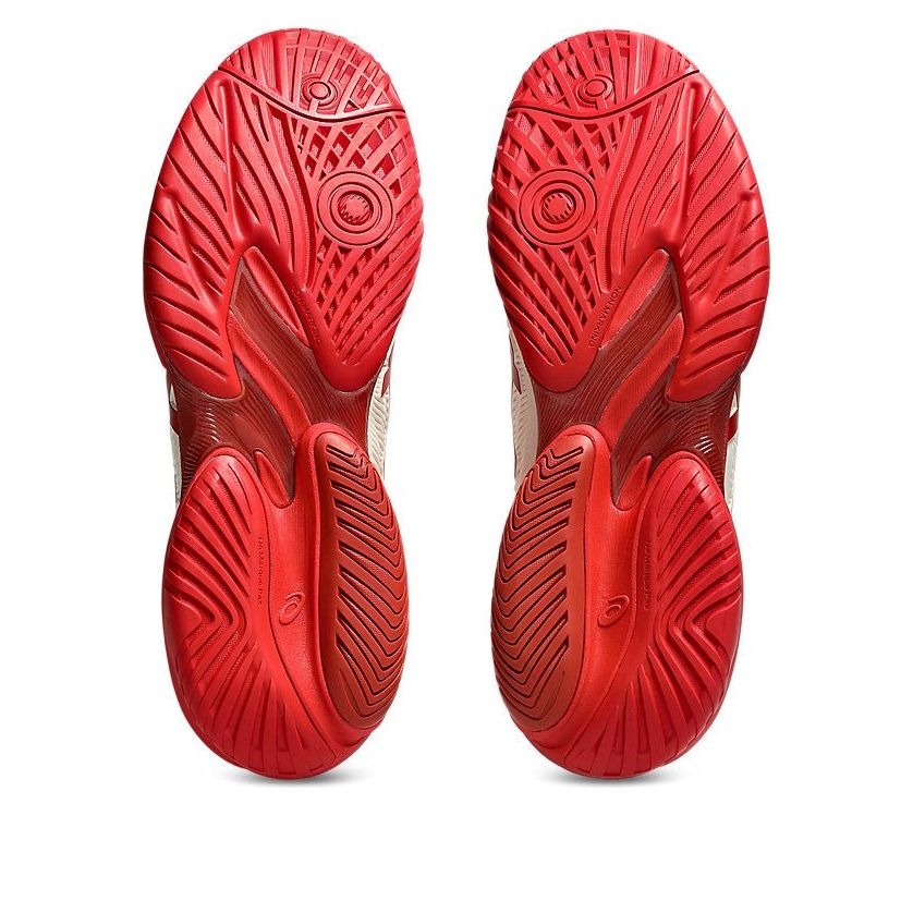 ASICS Court FF 3 Novak Cream Classic Red 9 ASICS Court FF 3 Novak Cream Classic Red