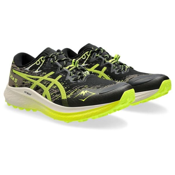 ASICS Fuji Lite 5 Black Safety Yellow