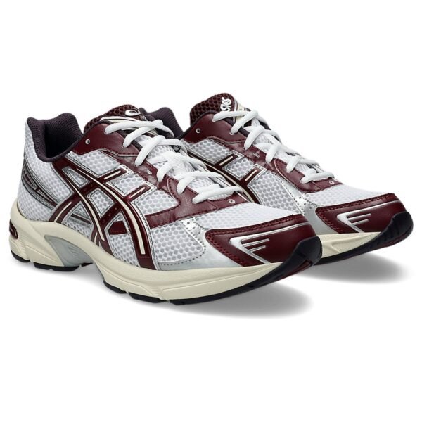 ASICS Gel-1130 White Maroon Banner