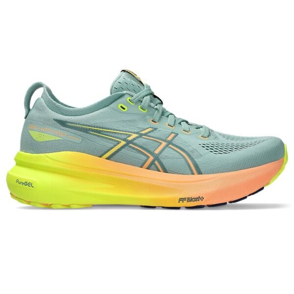 ASICS Gel-Kayano 31 Paris Light Celadon Safety Yellow (Womens)