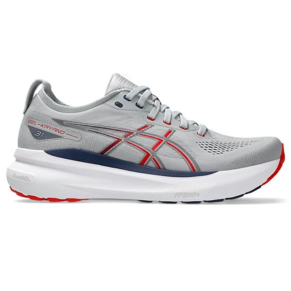 ASICS Gel-Kayano 31 Piedmont Grey Fiery Red