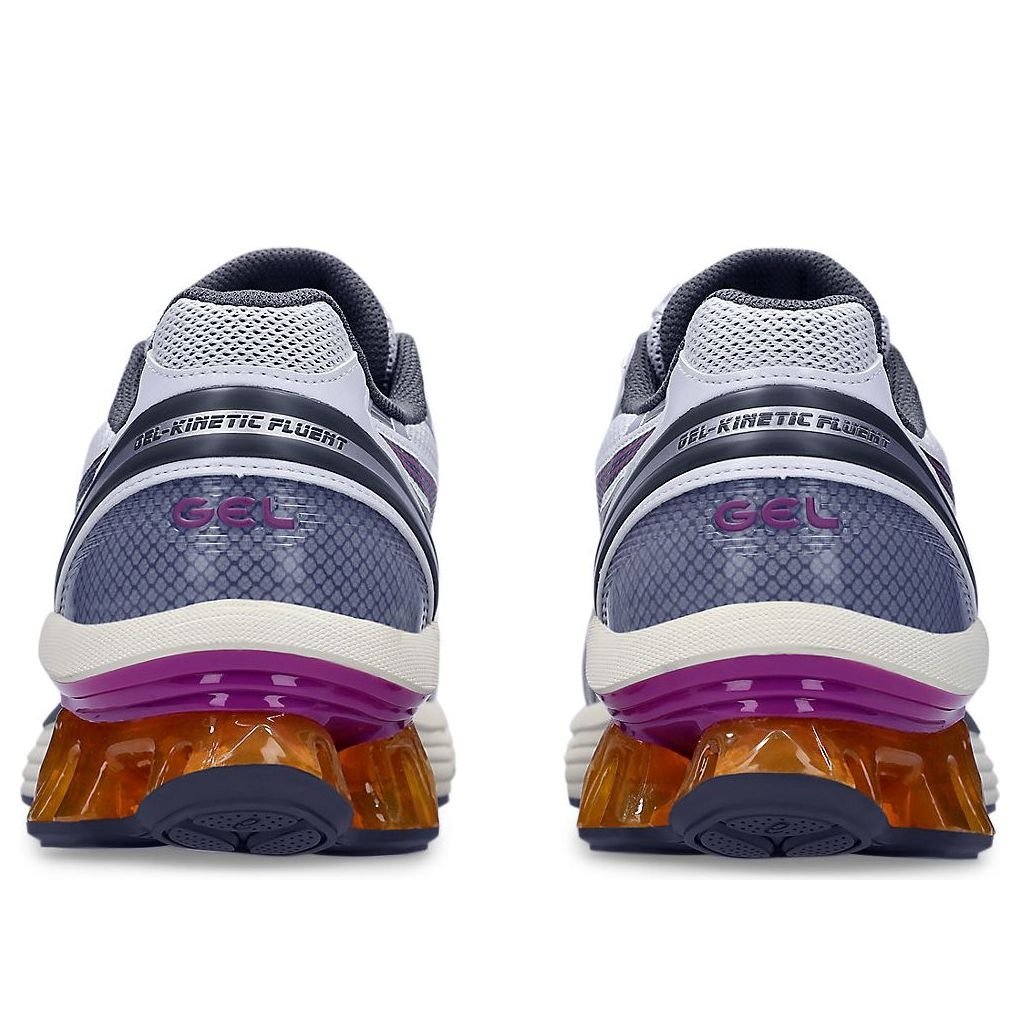 ASICS Gel-Kinetic Fluent White Truffle Grey 6 ASICS Gel-Kinetic Fluent White Truffle Grey