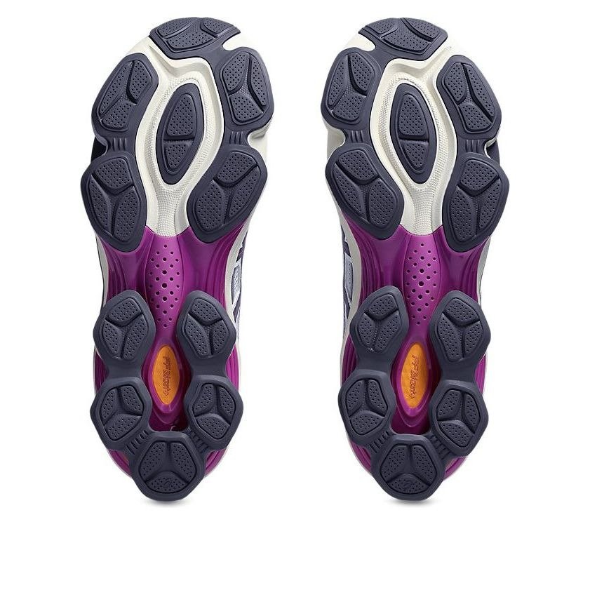 ASICS Gel-Kinetic Fluent White Truffle Grey 8 ASICS Gel-Kinetic Fluent White Truffle Grey