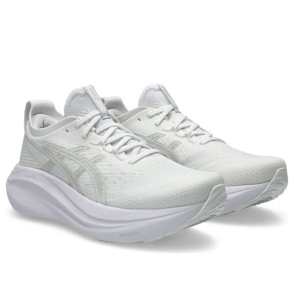 ASICS Gel-Nimbus 27 White Glacier Grey