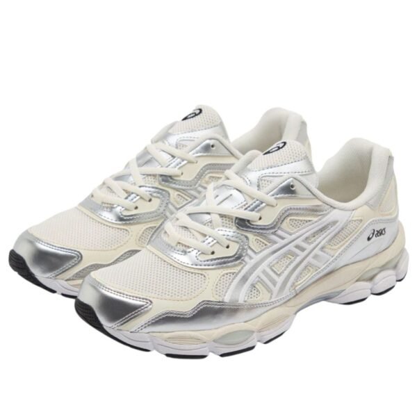 ASICS Gel-NYC Cream Pure Silver