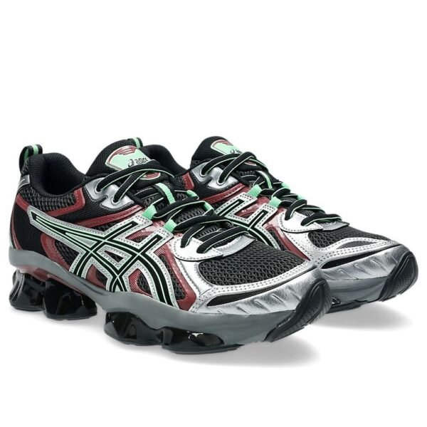 ASICS Gel-Quantum Kinetic Graphite Grey Brisket Red