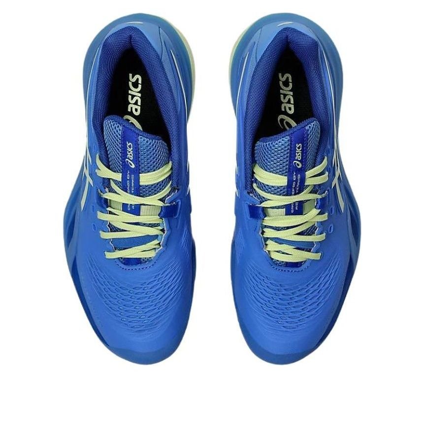 ASICS Gel-Resolution X Clay Blue Coast Huddle Yellow (Womens) 7 ASICS Gel-Resolution X Clay Blue Coast Huddle Yellow (Womens)
