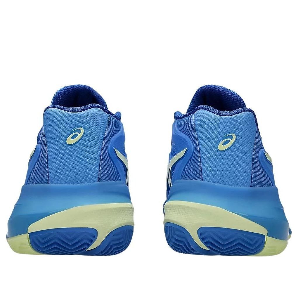 ASICS Gel-Resolution X Clay Blue Coast Huddle Yellow (Womens) 8 ASICS Gel-Resolution X Clay Blue Coast Huddle Yellow (Womens)