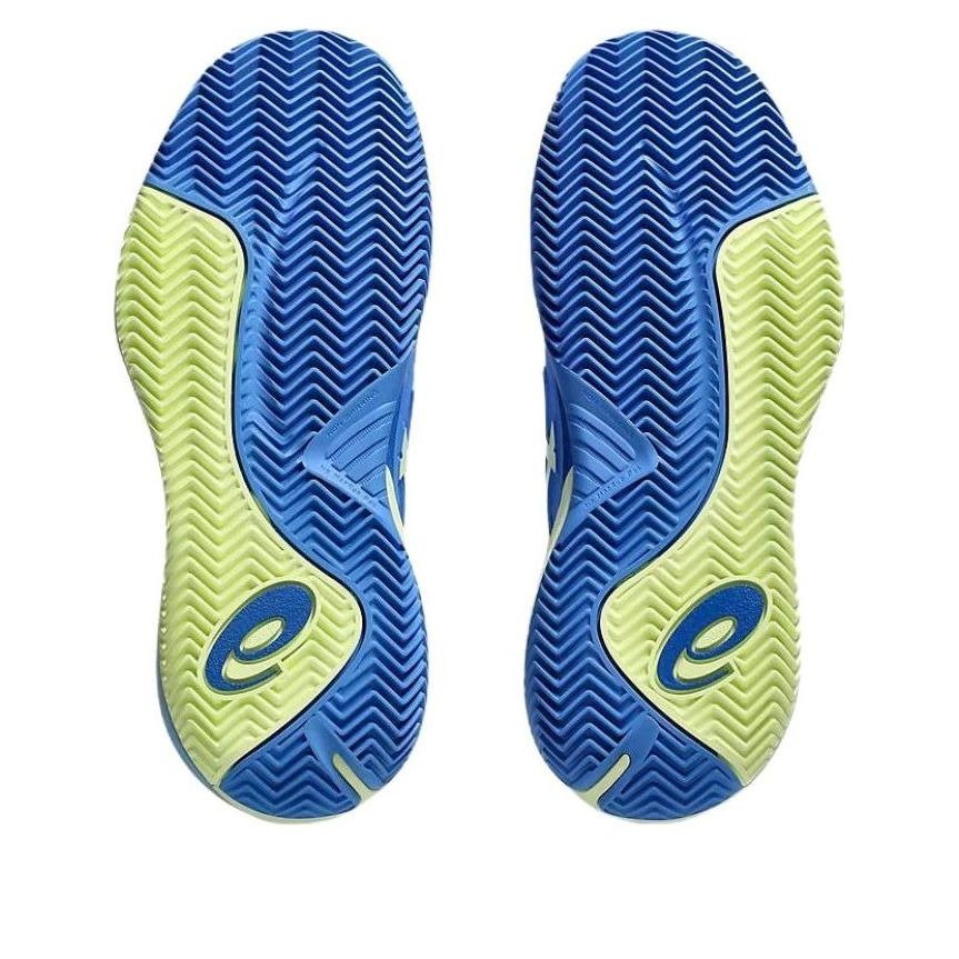 ASICS Gel-Resolution X Clay Blue Coast Huddle Yellow (Womens) 9 ASICS Gel-Resolution X Clay Blue Coast Huddle Yellow (Womens)