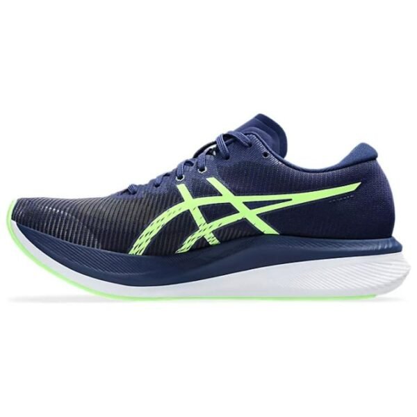 ASICS Magic Speed 3 Blue Expanse Illuminate Green