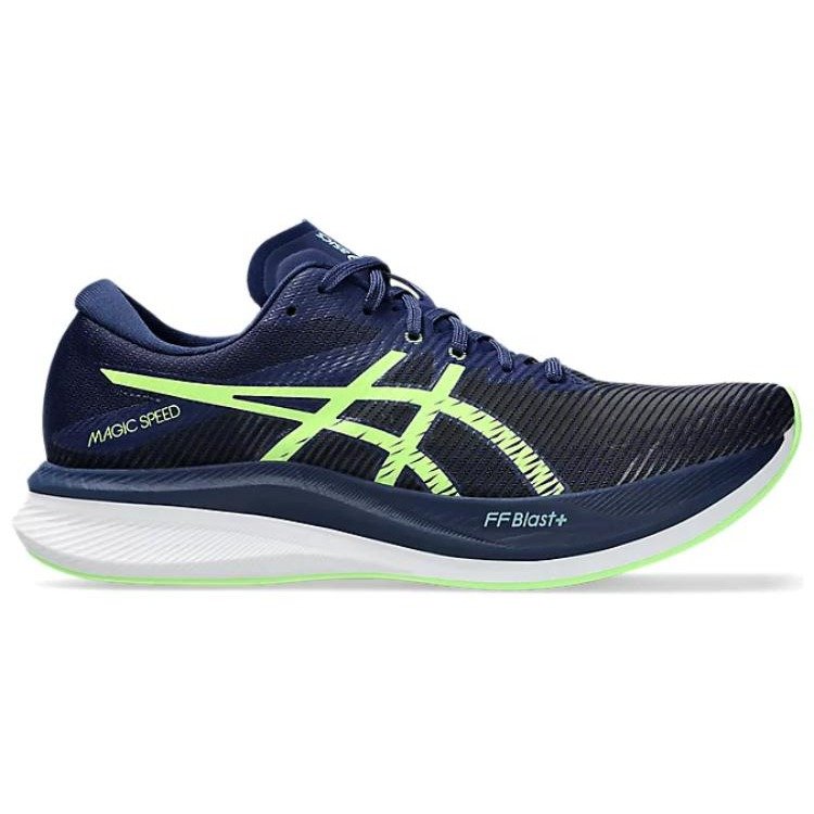 ASICS Magic Speed 3 Blue Expanse Illuminate Green 5 ASICS Magic Speed 3 Blue Expanse Illuminate Green