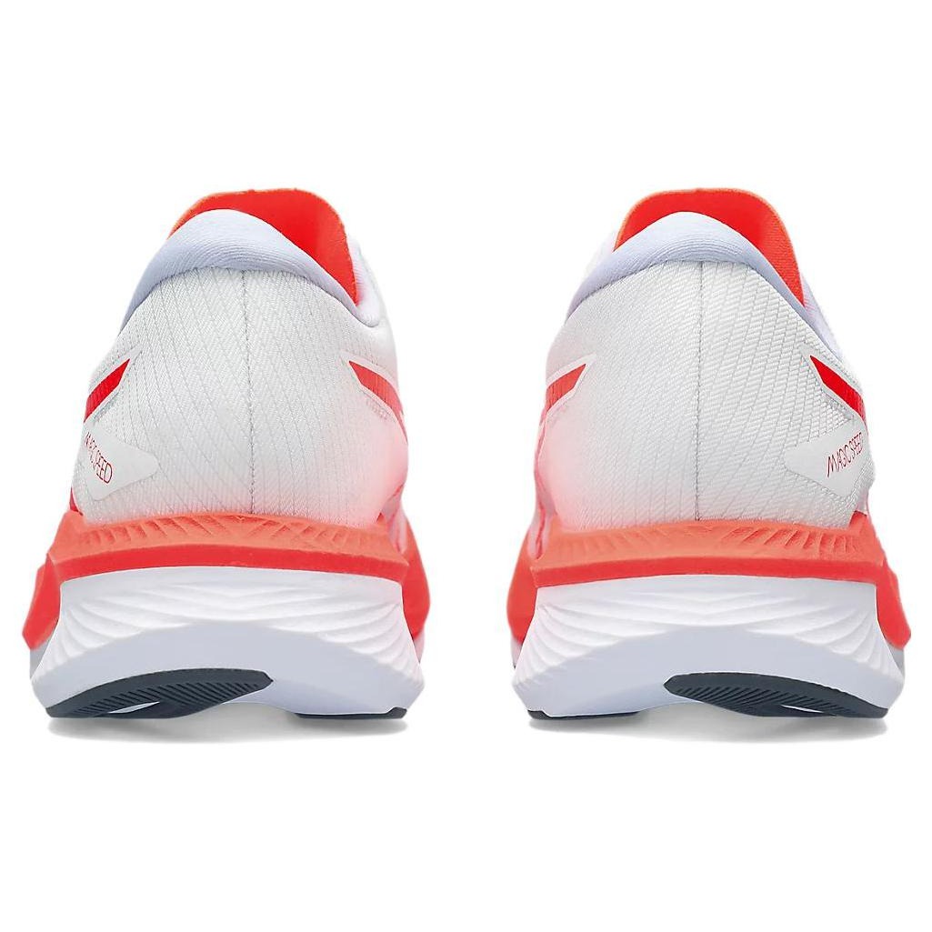 ASICS Magic Speed 3 White Sunrise Red (Womens) 8 ASICS Magic Speed 3 White Sunrise Red (Womens)