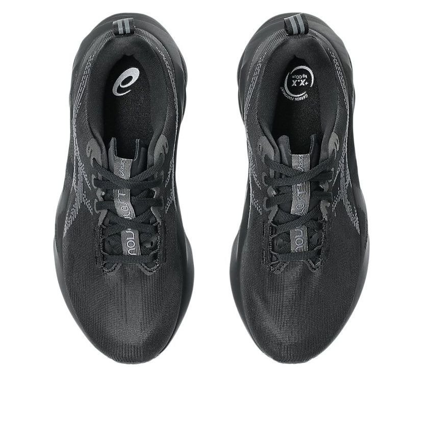ASICS Novablast 5 Black Carrier Grey (Womens) 7 ASICS Novablast 5 Black Carrier Grey (Womens)