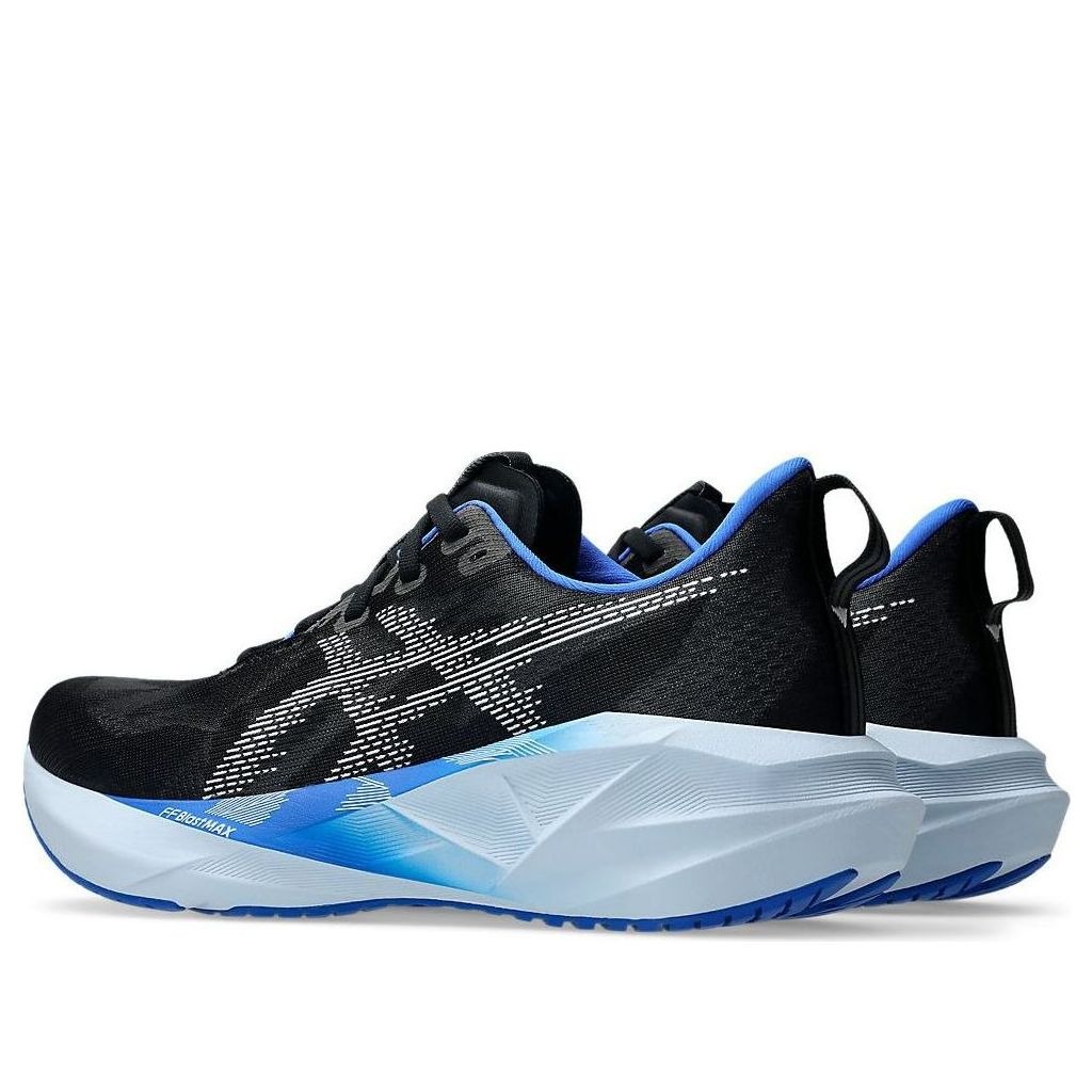 ASICS Novablast 5 Black White Blue 5 ASICS Novablast 5 Black White Blue