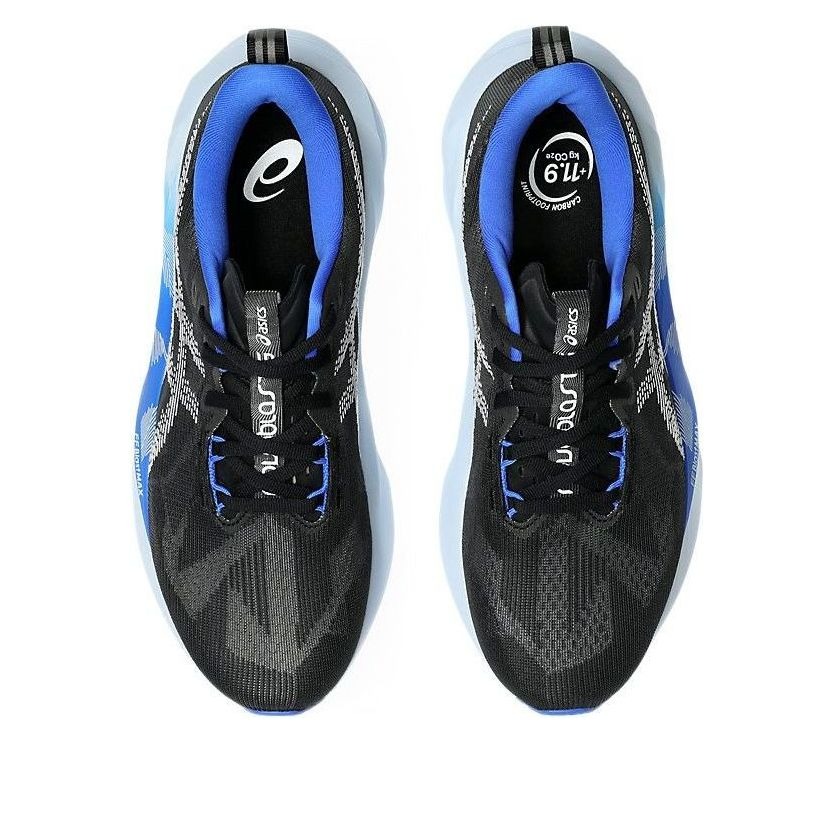 ASICS Novablast 5 Black White Blue 7 ASICS Novablast 5 Black White Blue