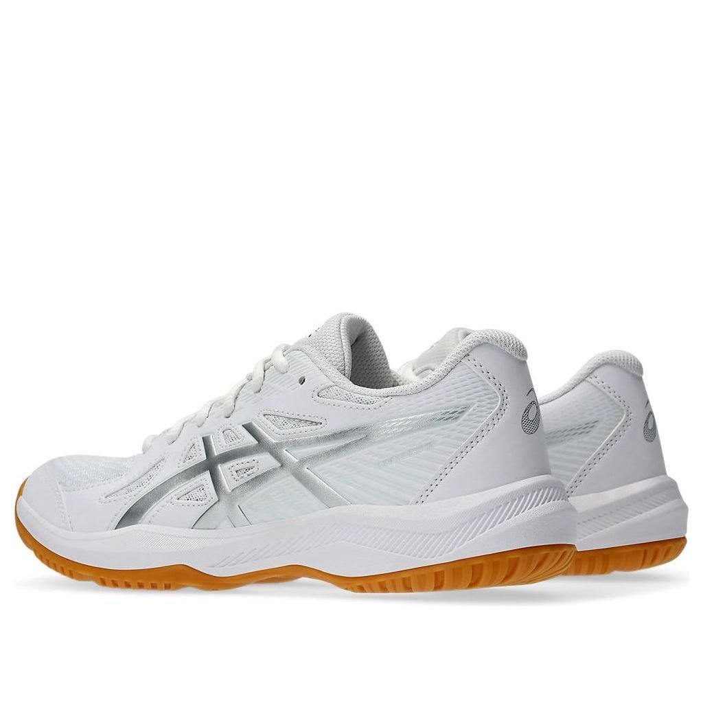 ASICS Upcourt 6 White Pure Silver (Womens) 5 ASICS Upcourt 6 White Pure Silver (Womens)