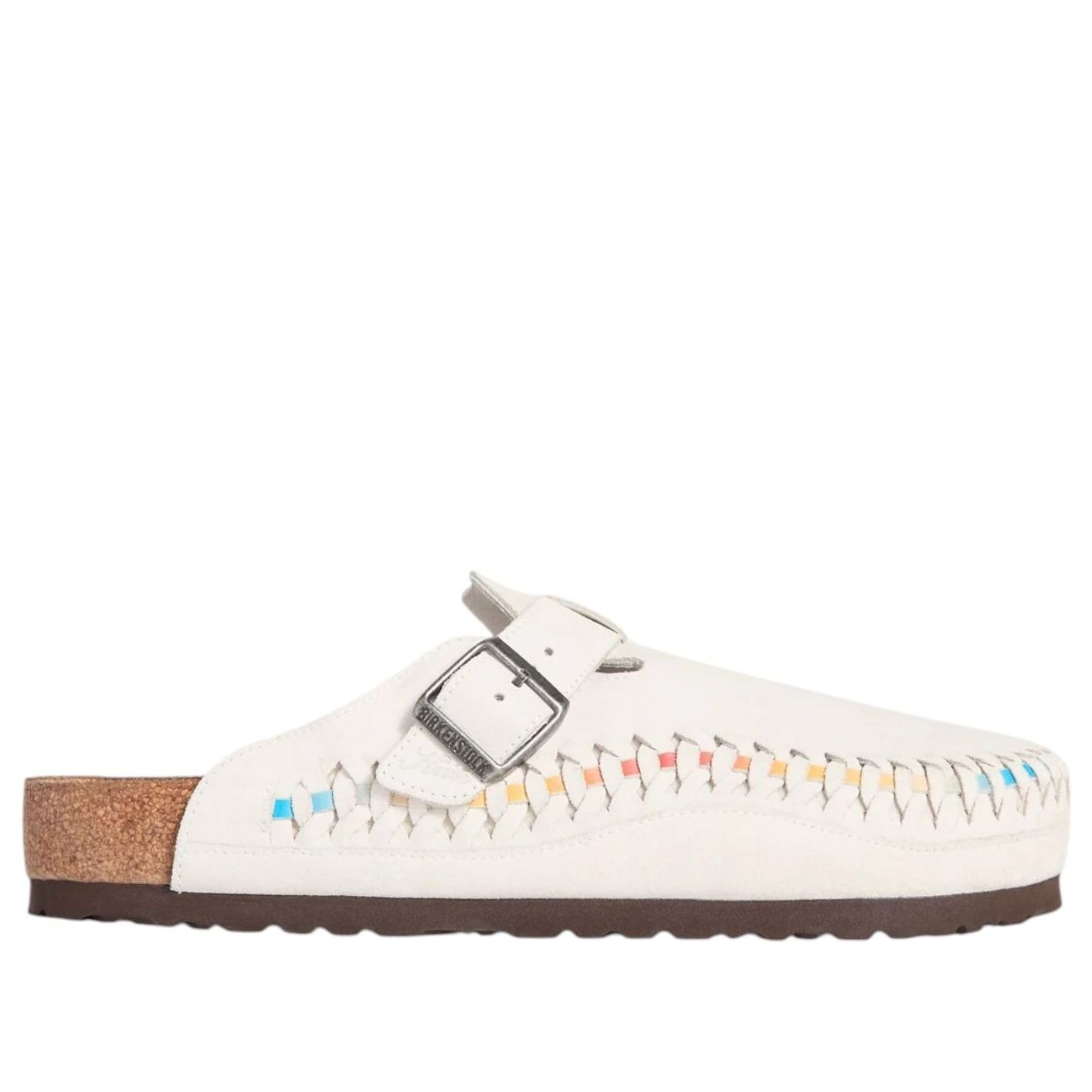 Birkenstock Boston Braided Suede Kith Antique White Tie Dye 8 Birkenstock Boston Braided Suede Kith Antique White Tie Dye