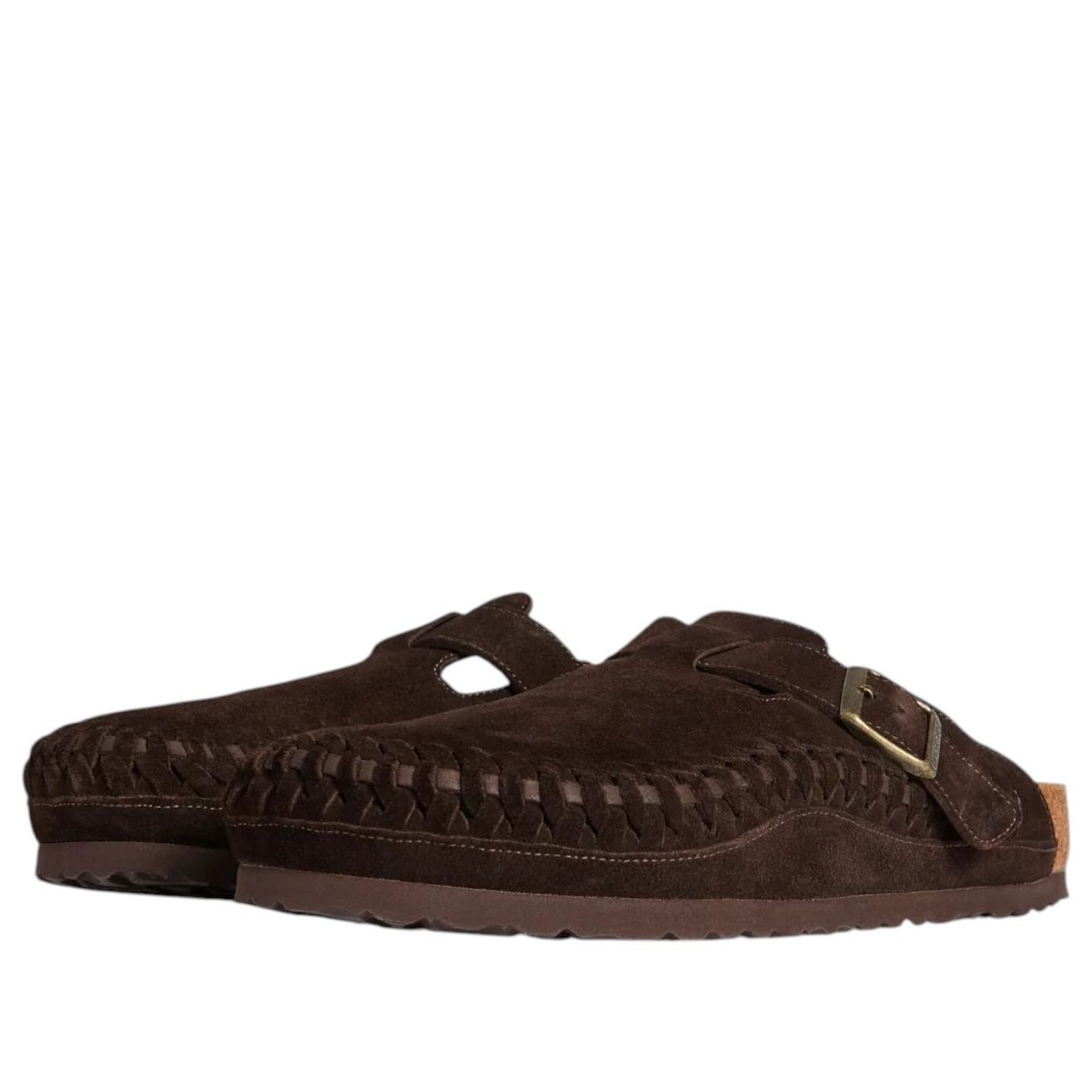 Birkenstock Boston Braided Suede Kith Mocca 4 Birkenstock Boston Braided Suede Kith Mocca