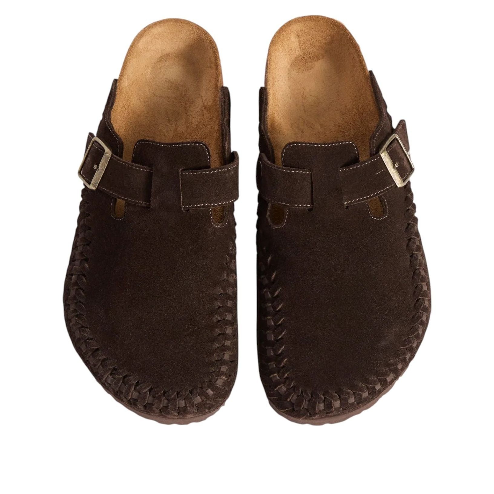 Birkenstock Boston Braided Suede Kith Mocca 5 Birkenstock Boston Braided Suede Kith Mocca