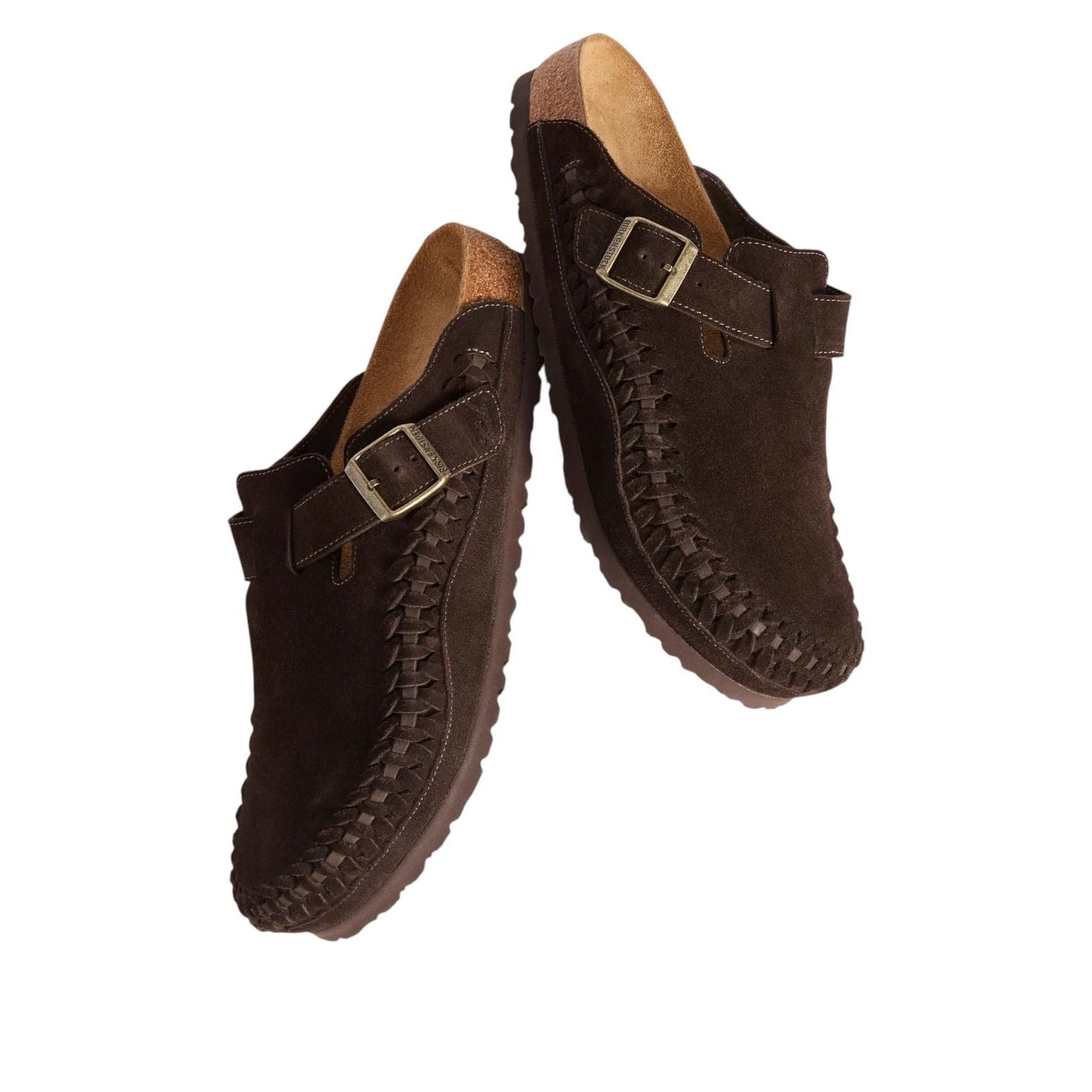 Birkenstock Boston Braided Suede Kith Mocca 6 Birkenstock Boston Braided Suede Kith Mocca