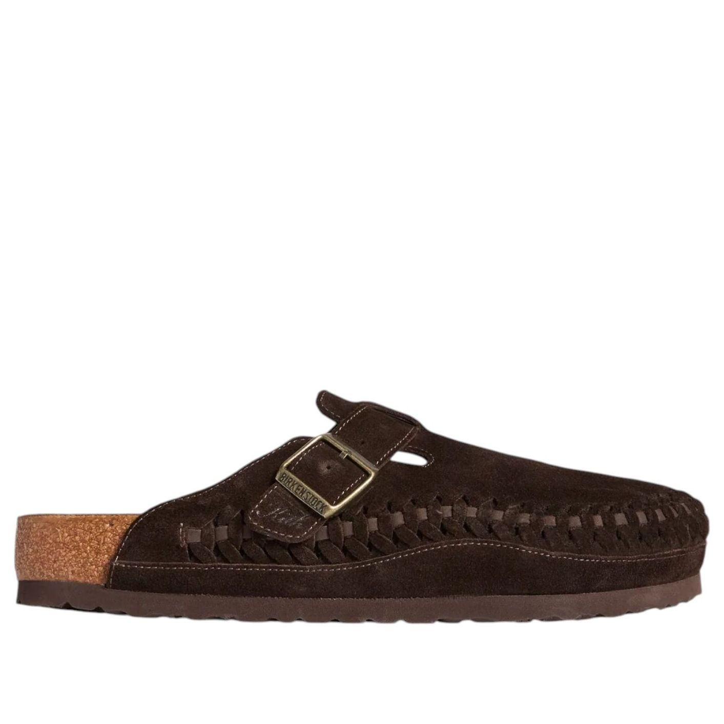 Birkenstock Boston Braided Suede Kith Mocca 8 Birkenstock Boston Braided Suede Kith Mocca