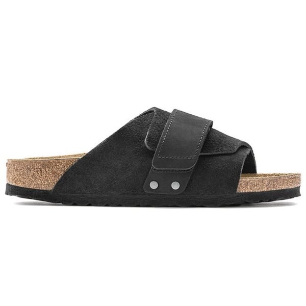 Birkenstock Kyoto Nubuck Suede Black