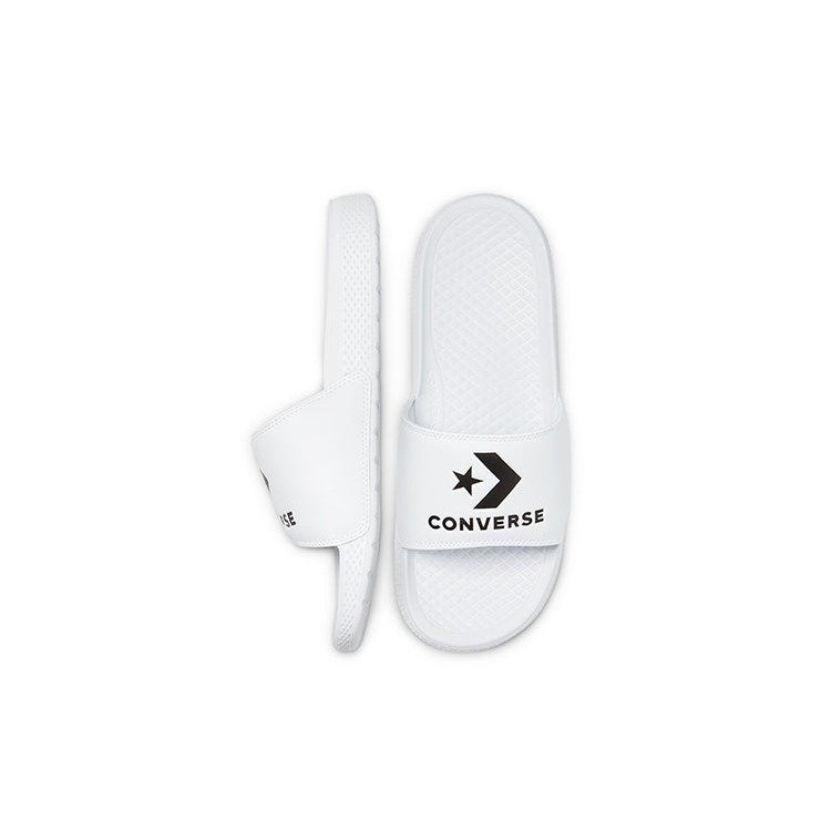 Converse All Star Slide White Black 7 Converse All Star Slide White Black