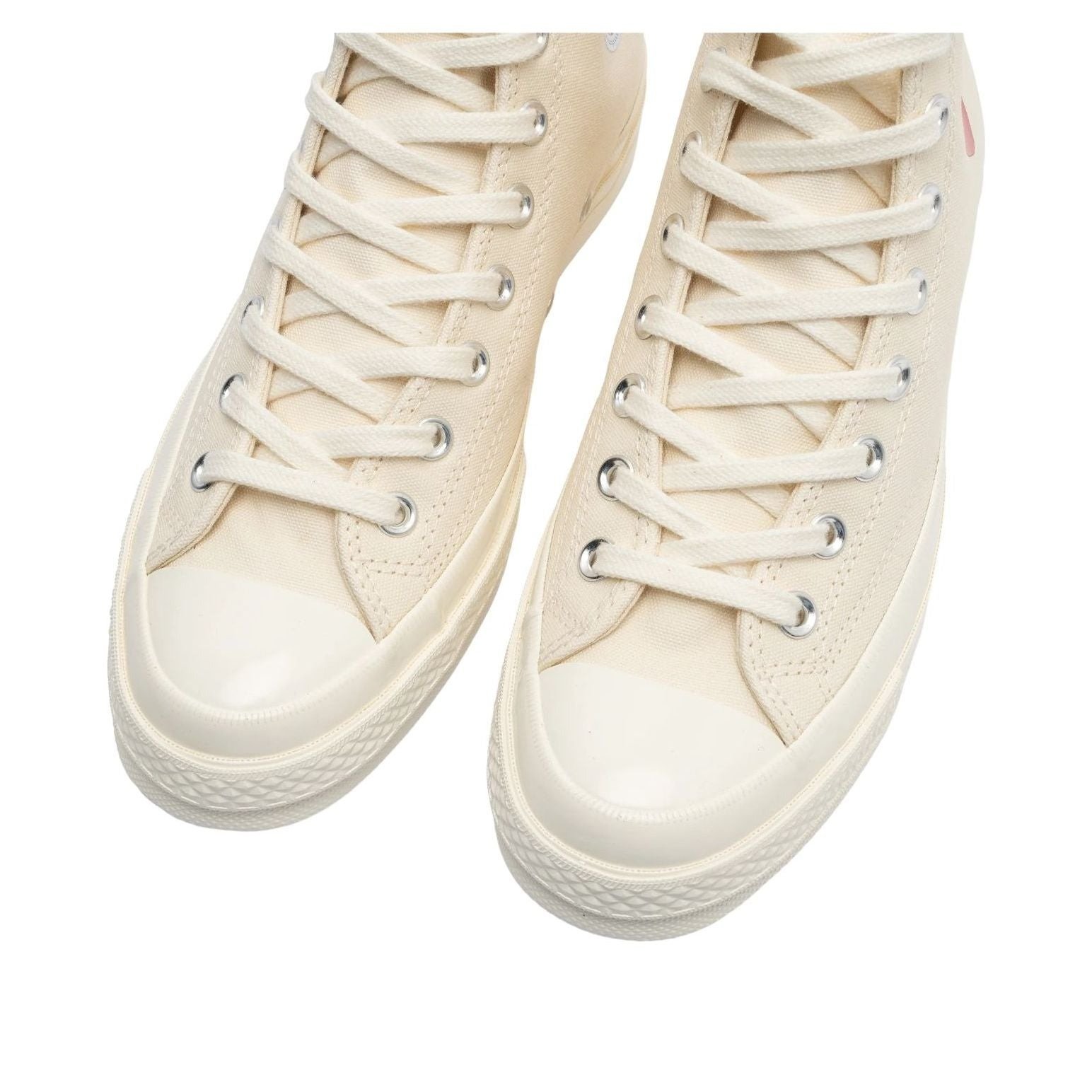 Converse Chuck Taylor All Star 70 Hi Comme des Garcons PLAY Single Heart Milk 8 Converse Chuck Taylor All Star 70 Hi Comme des Garcons PLAY Single Heart Milk