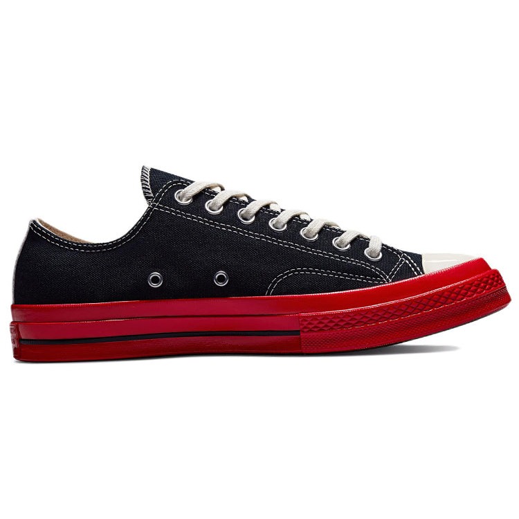 Converse Chuck Taylor All Star 70 Ox Comme des Garcons PLAY Black Red Midsole 5 Converse Chuck Taylor All Star 70 Ox Comme des Garcons PLAY Black Red Midsole