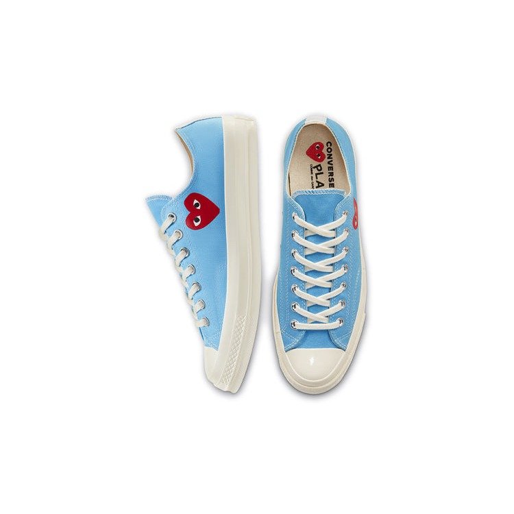 Converse Chuck Taylor All Star 70 Ox Comme des Garcons PLAY Bright Blue 7 Converse Chuck Taylor All Star 70 Ox Comme des Garcons PLAY Bright Blue
