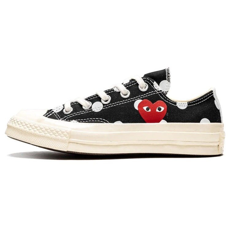 Converse Chuck Taylor All Star 70 Ox Comme des Garcons PLAY Polka Dot Black 4 Converse Chuck Taylor All Star 70 Ox Comme des Garcons PLAY Polka Dot Black