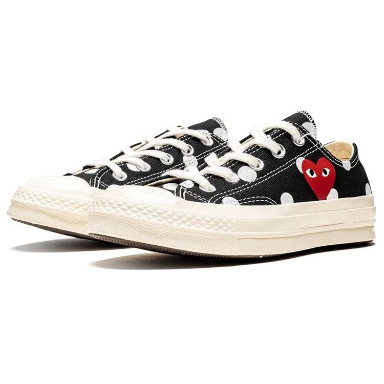 Converse Chuck Taylor All Star 70 Ox Comme des Garcons PLAY Polka Dot Black 5 Converse Chuck Taylor All Star 70 Ox Comme des Garcons PLAY Polka Dot Black