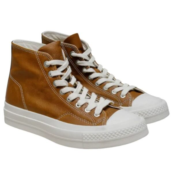 Converse Chuck Taylor All Star First String High Premium Leather Chestnut