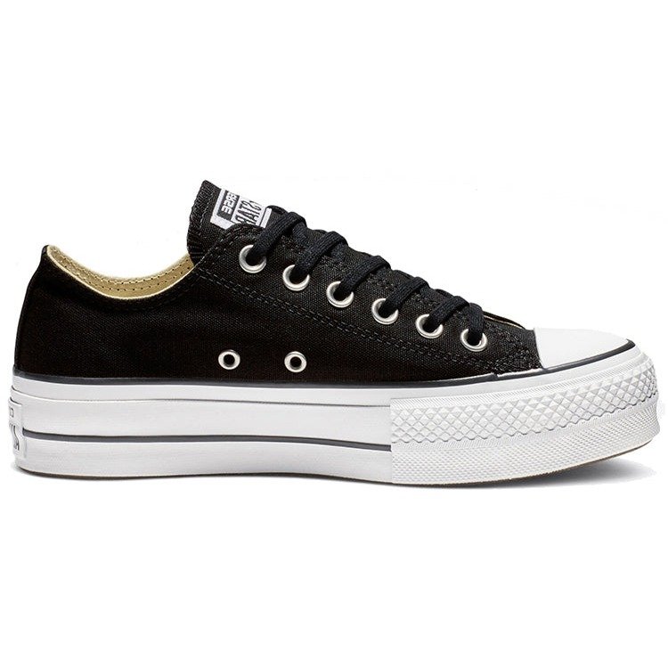 Converse Chuck Taylor All Star Lift Ox Black White (Women's) 4 Converse Chuck Taylor All Star Lift Ox Black White (Women's)