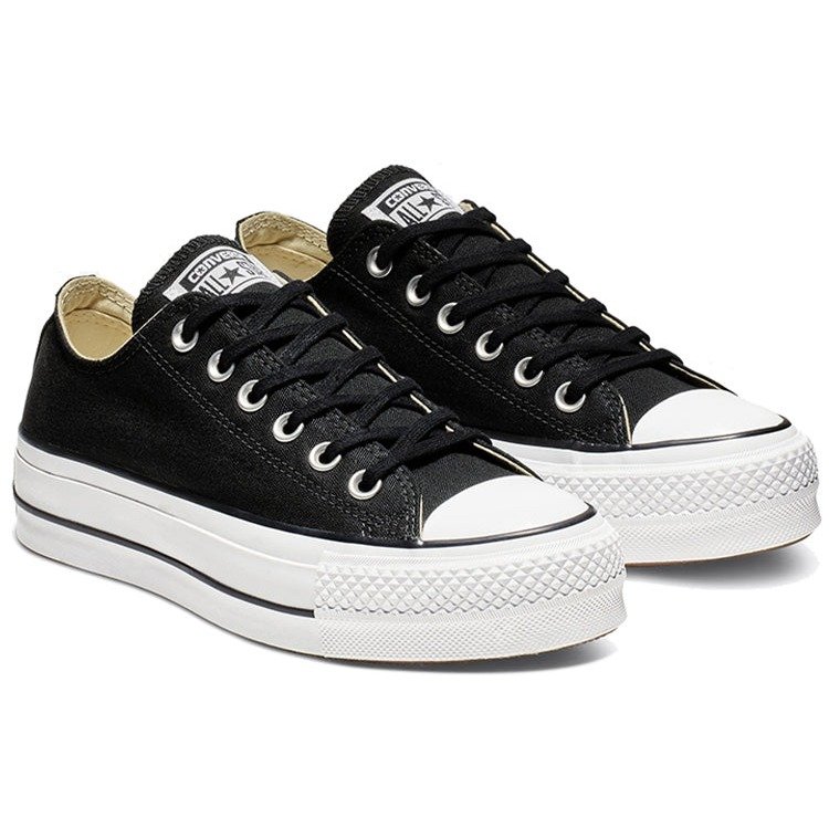 Converse Chuck Taylor All Star Lift Ox Black White (Women's) 5 Converse Chuck Taylor All Star Lift Ox Black White (Women's)