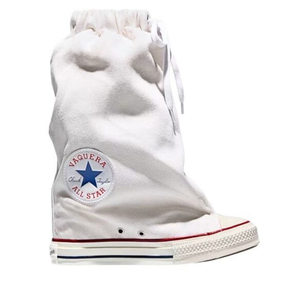 Converse Chuck Taylor All Star XHi Slouch Wedge Vaquera White (Women’s)