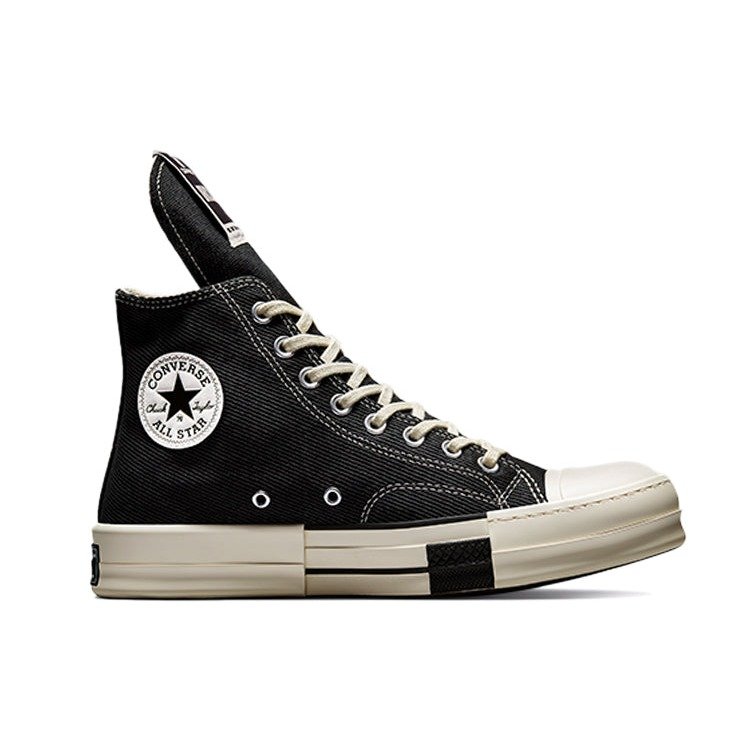 Converse DRKSTAR Hi Rick Owens DRKSHDW Black Egret 4 Converse DRKSTAR Hi Rick Owens DRKSHDW Black Egret
