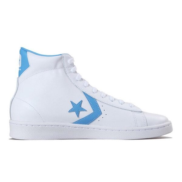 Converse Pro Leather Hi White Coast Blue