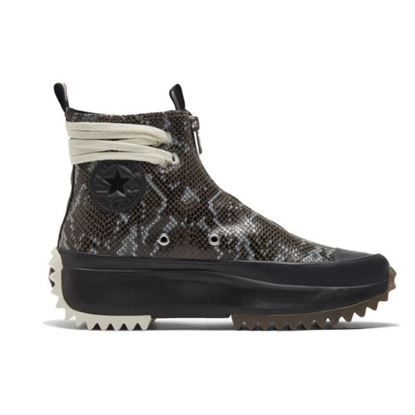 Converse Run Star Hike High Black Snakeskin
