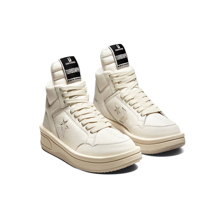 Converse TURBOWPN Mid Rick Owens DRKSHDW Egret 5 Converse TURBOWPN Mid Rick Owens DRKSHDW Egret