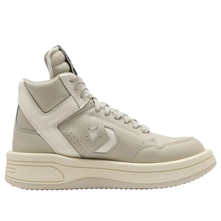 Converse TURBOWPN Mid Rick Owens DRKSHDW Oyster White 4 Converse TURBOWPN Mid Rick Owens DRKSHDW Oyster White