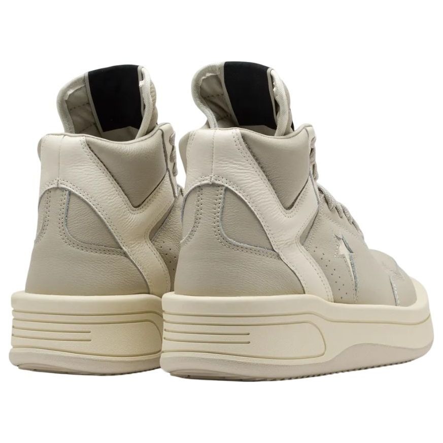Converse TURBOWPN Mid Rick Owens DRKSHDW Oyster White 6 Converse TURBOWPN Mid Rick Owens DRKSHDW Oyster White