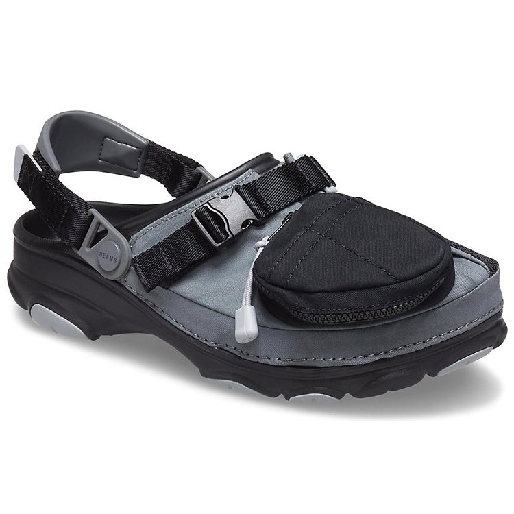 Crocs Bespoke Classic All-Terrain Beams Outdoor Grey Black 6 Crocs Bespoke Classic All-Terrain Beams Outdoor Grey Black