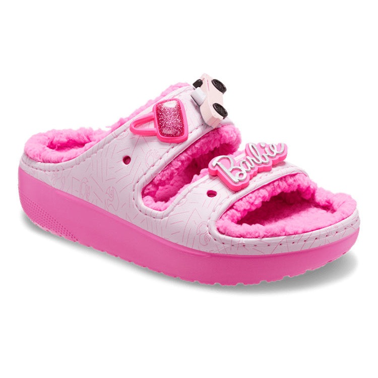 Crocs Classic Cozzzy Sandal Barbie Electric Pink 4 Crocs Classic Cozzzy Sandal Barbie Electric Pink